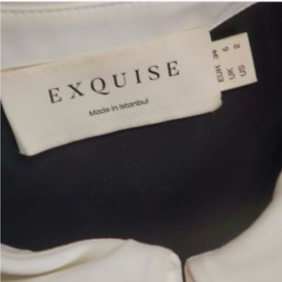 Exquise Women’s Black Journi Shirt Dress- Size: 2 - Picture 5 of 6